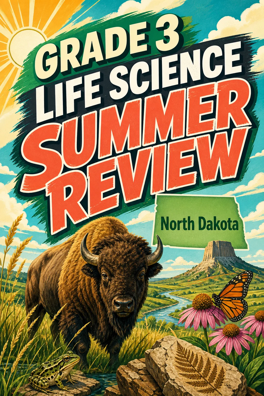 North Dakota Grade 3 Life Science Summer Review