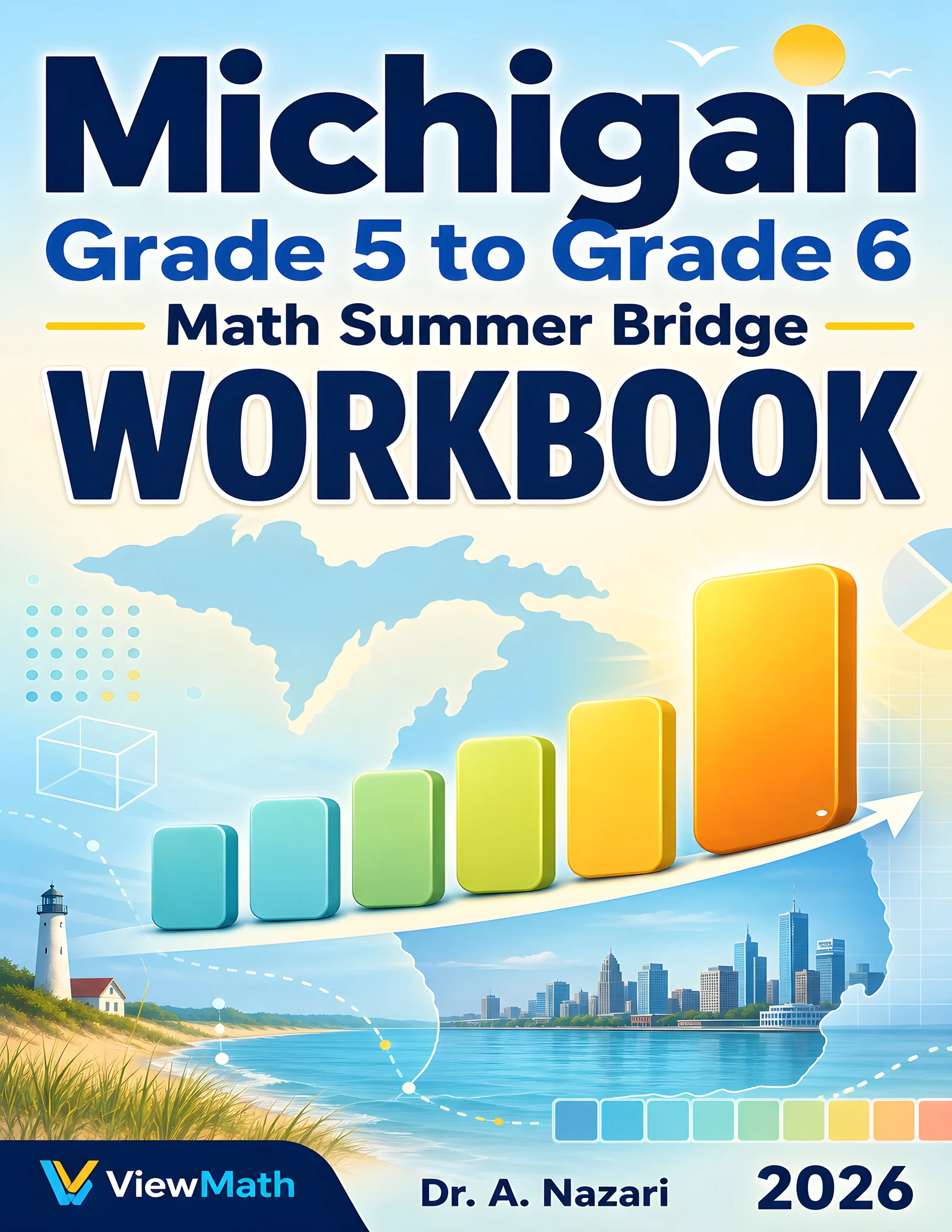 Michigan M-STEP Grade 5 Math Summer Bridge Workbook