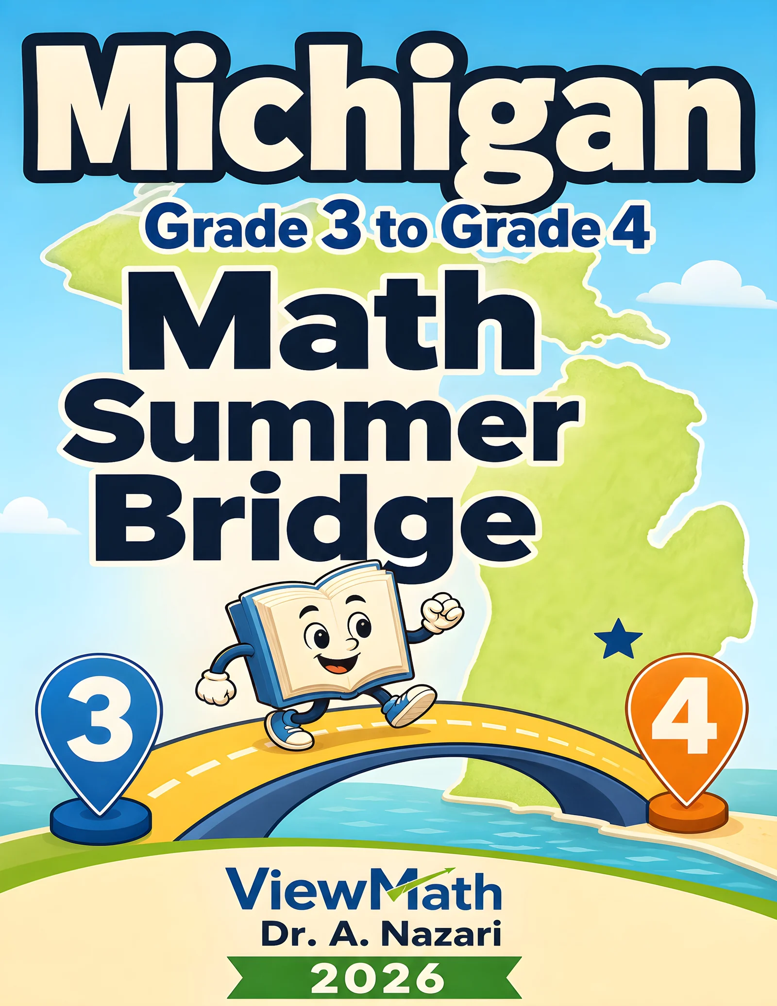 Michigan M-STEP Grade 3 Math Summer Bridge