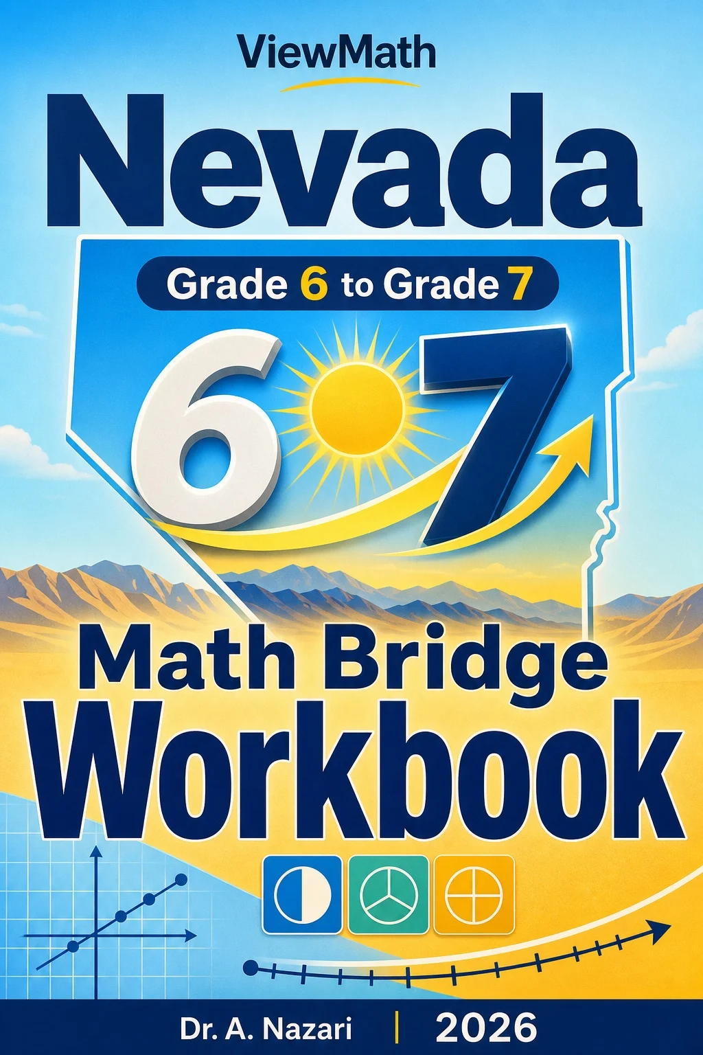 Nevada SBAC Grade 6 Math Summer Bridge Workbook