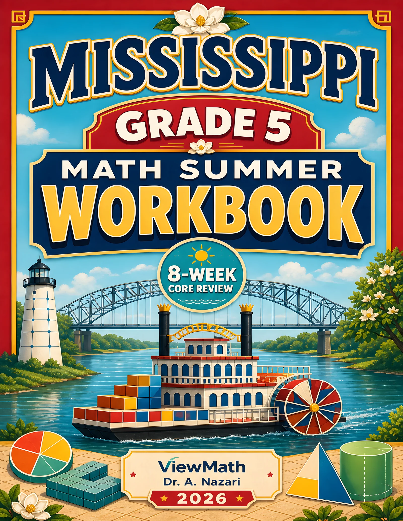 Mississippi MAAP Grade 5 Math Summer Review Workbook