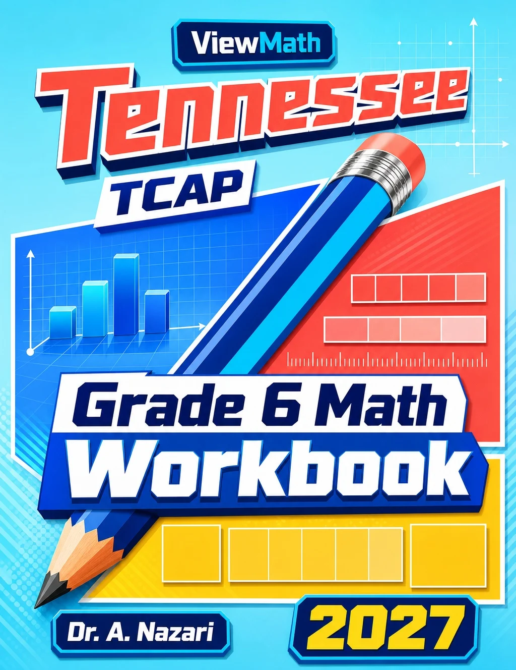 Tennessee TCAP Grade 6 Math Workbook