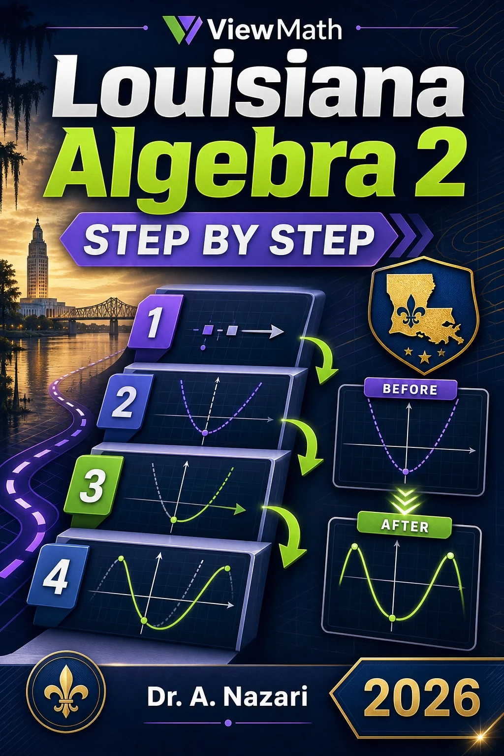 Louisiana Algebra 2 Step by Step