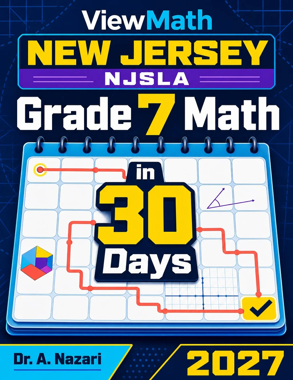 New Jersey NJSLA Grade 7 Math in 30 Days
