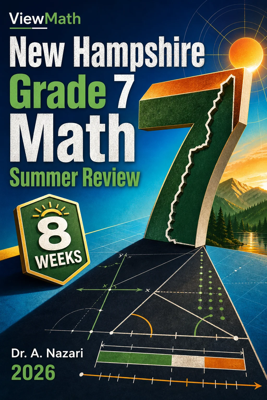 New Hampshire NH SAS Grade 7 Math Summer Review