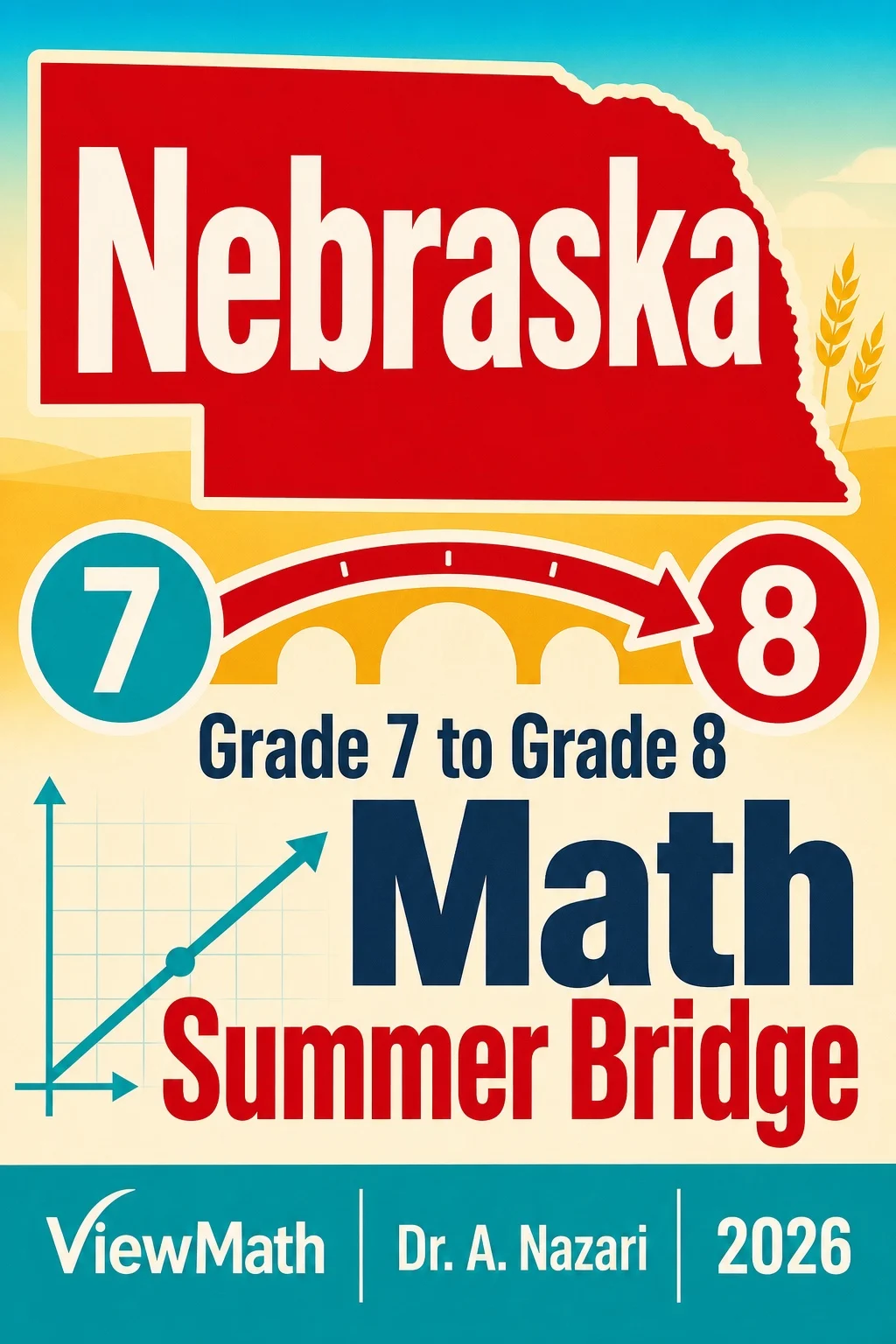 Nebraska NSCAS Grade 7 to Grade 8 Math Summer Bridge