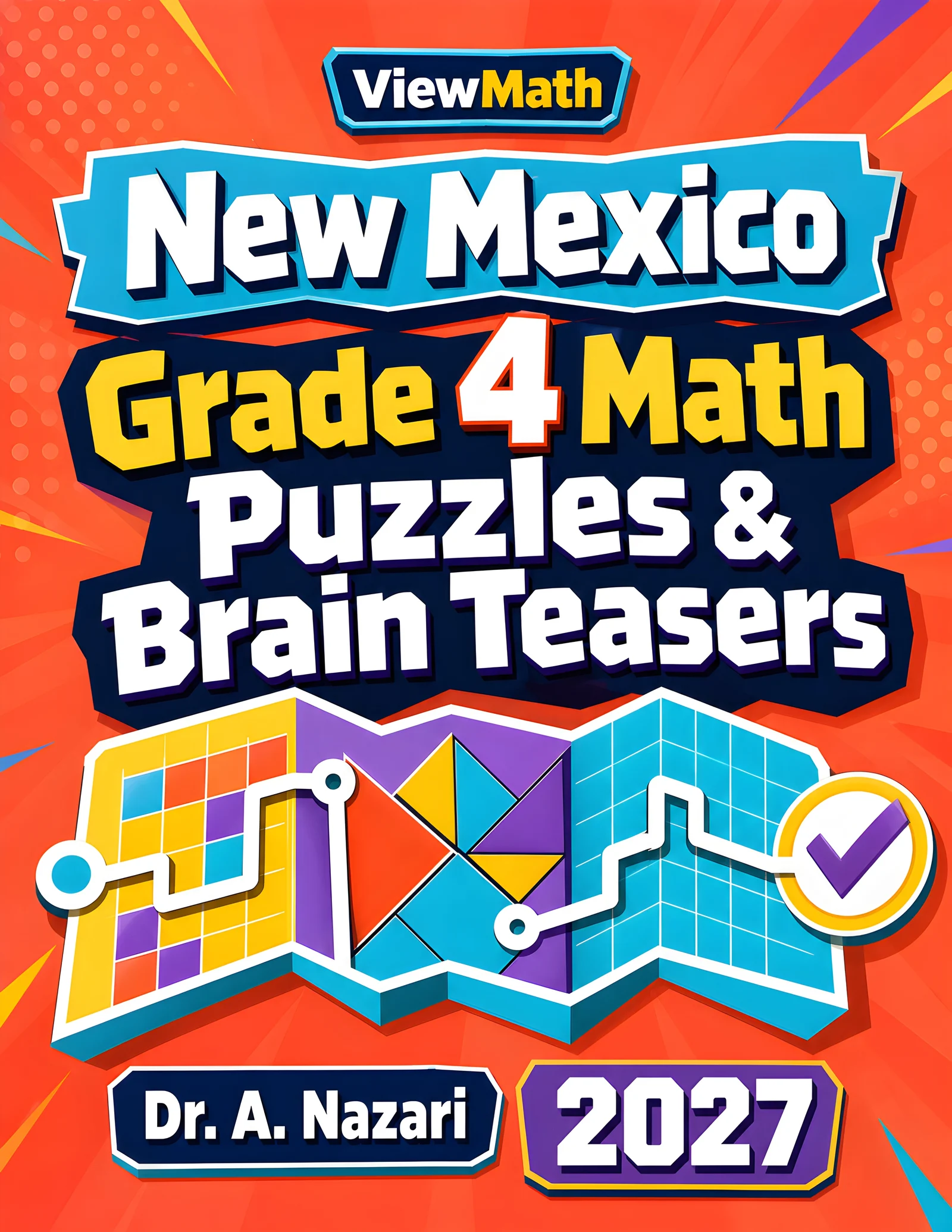 New Mexico NM-MSSA Grade 4 Math Puzzles and Brain Teasers