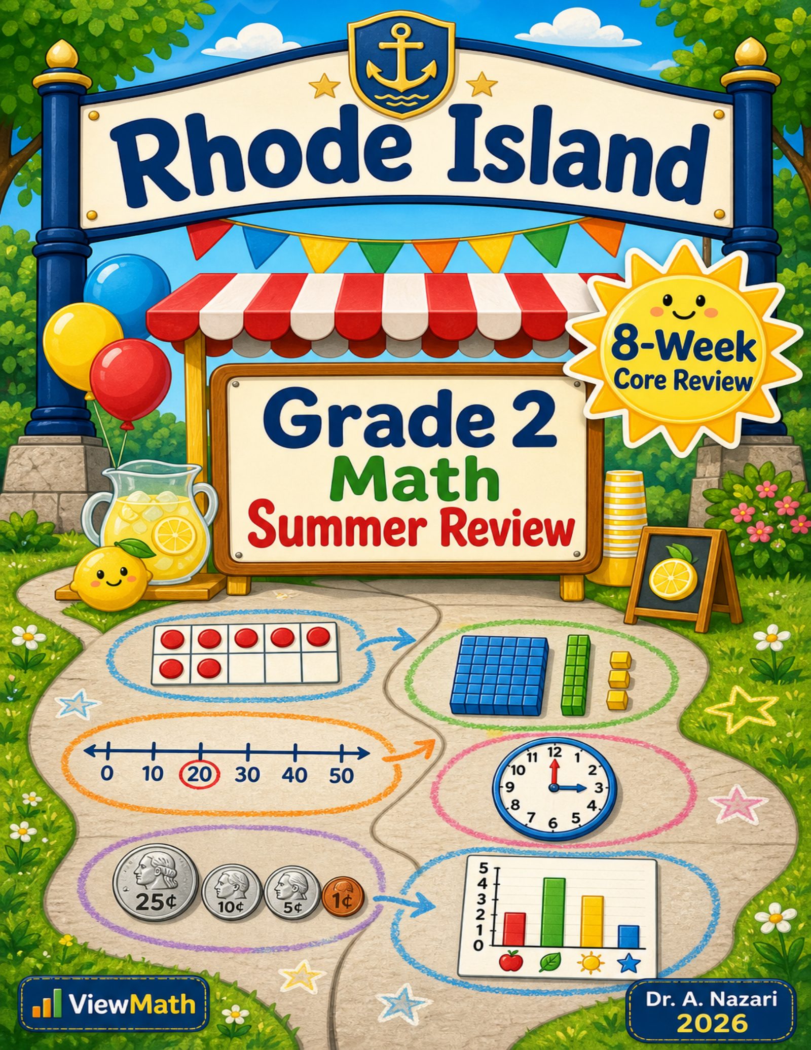 Rhode Island Grade 2 Math Summer Review