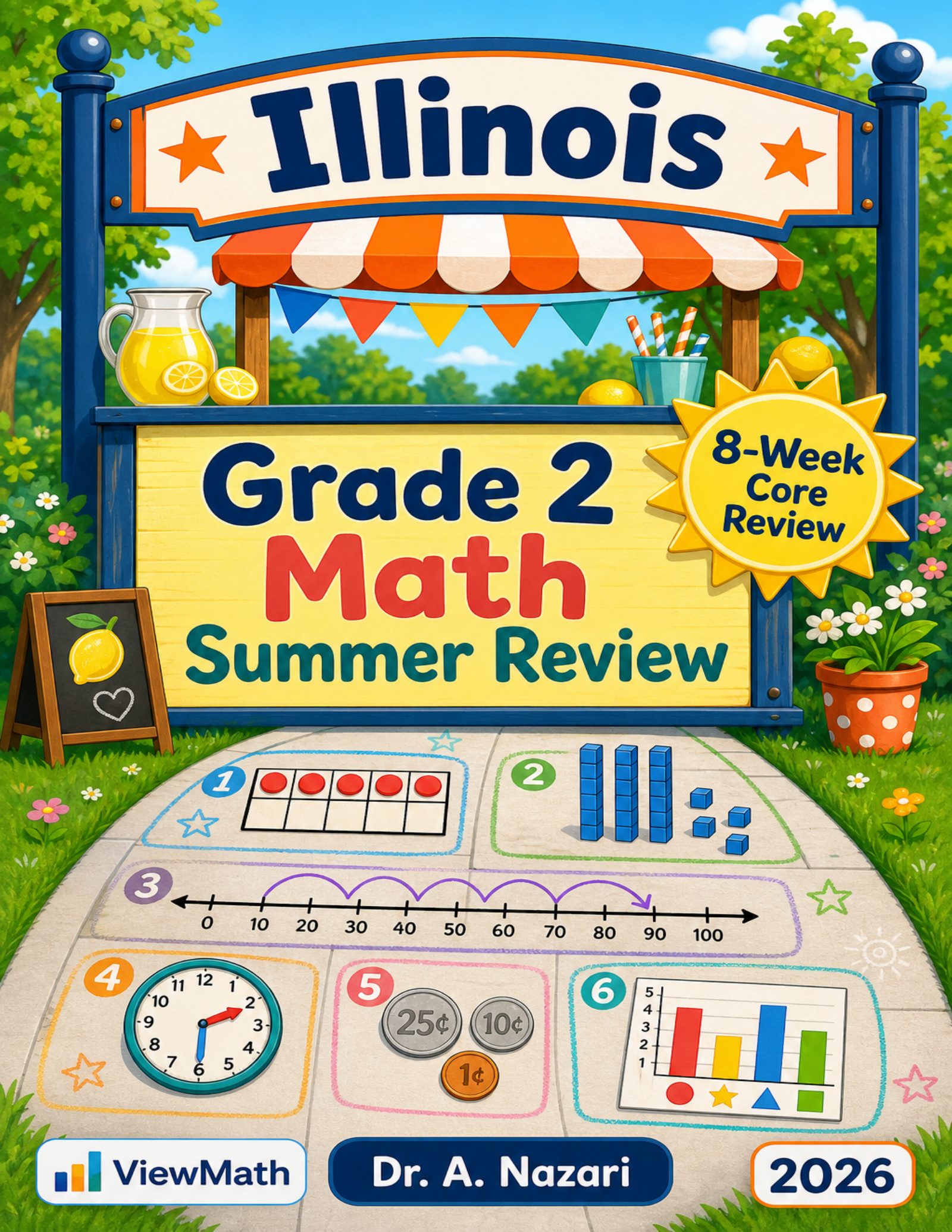 Illinois Grade 2 Math Summer Review