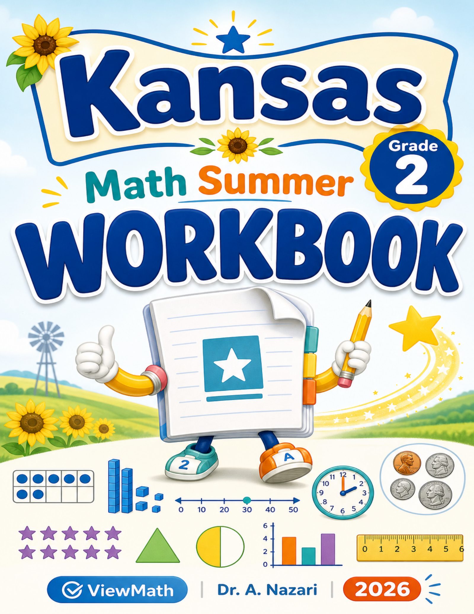 Kansas Grade 2 Math Summer Workbook