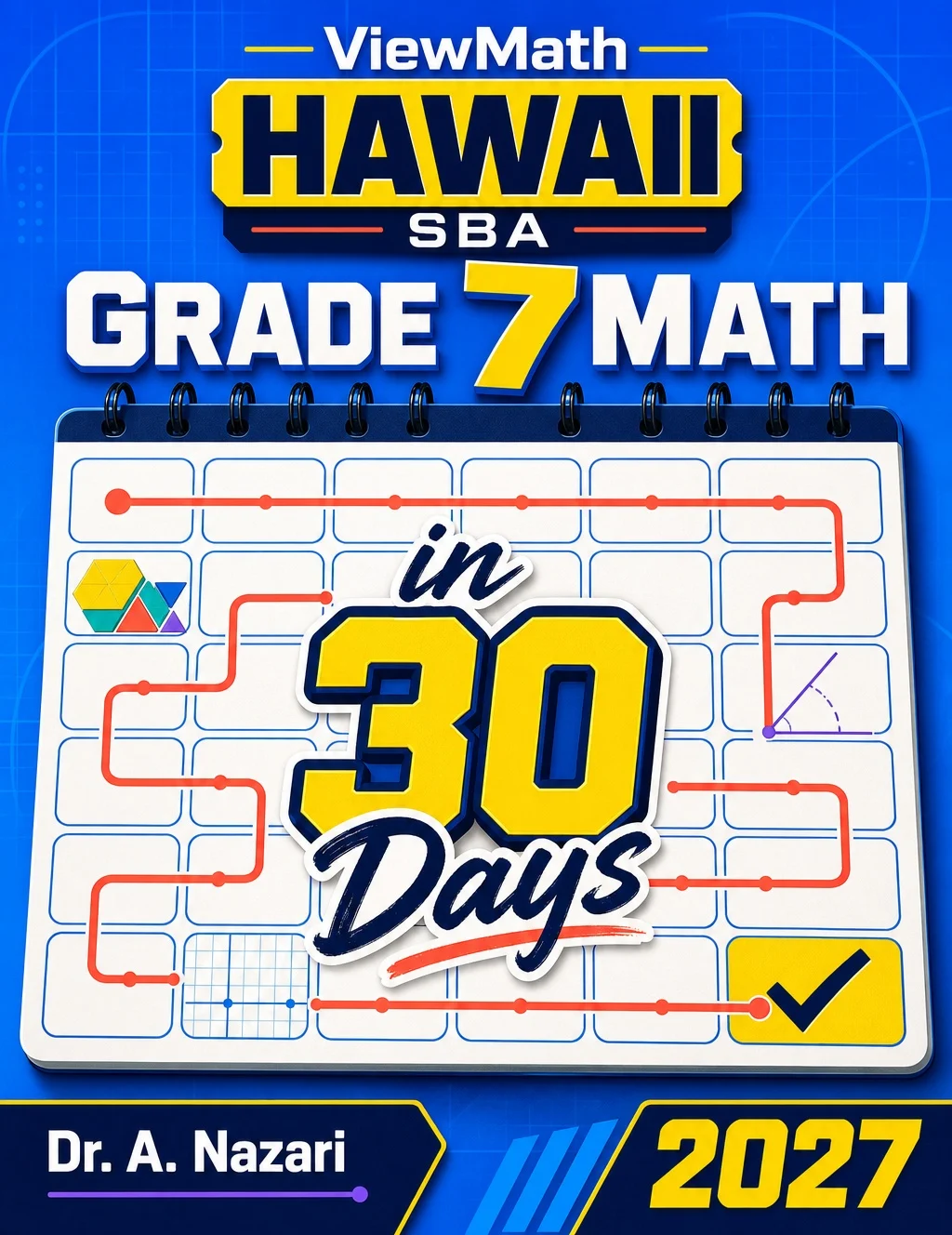 Hawaii SBA Grade 7 Math in 30 Days