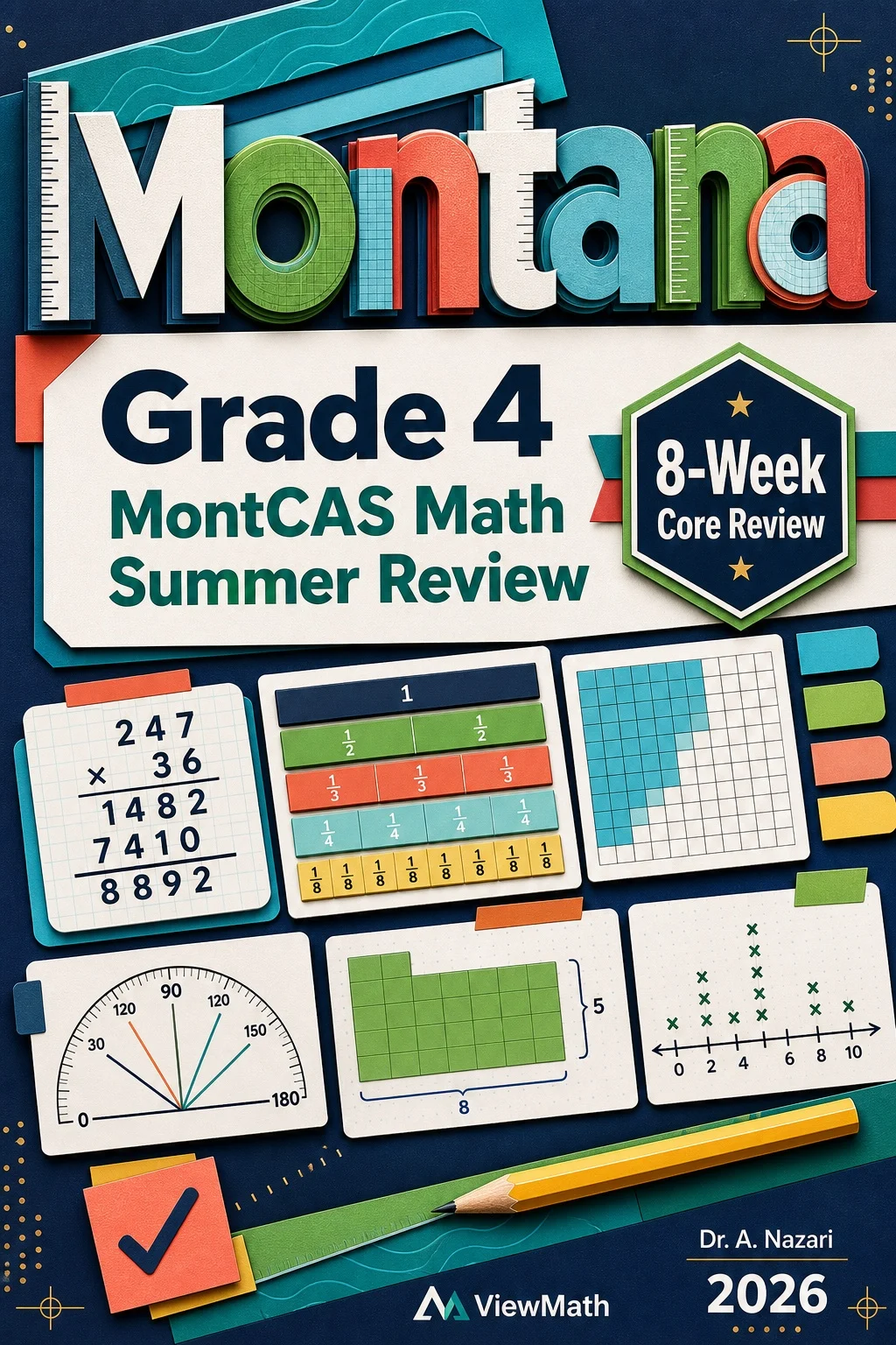 Montana MontCAS Grade 4 Math Summer Review