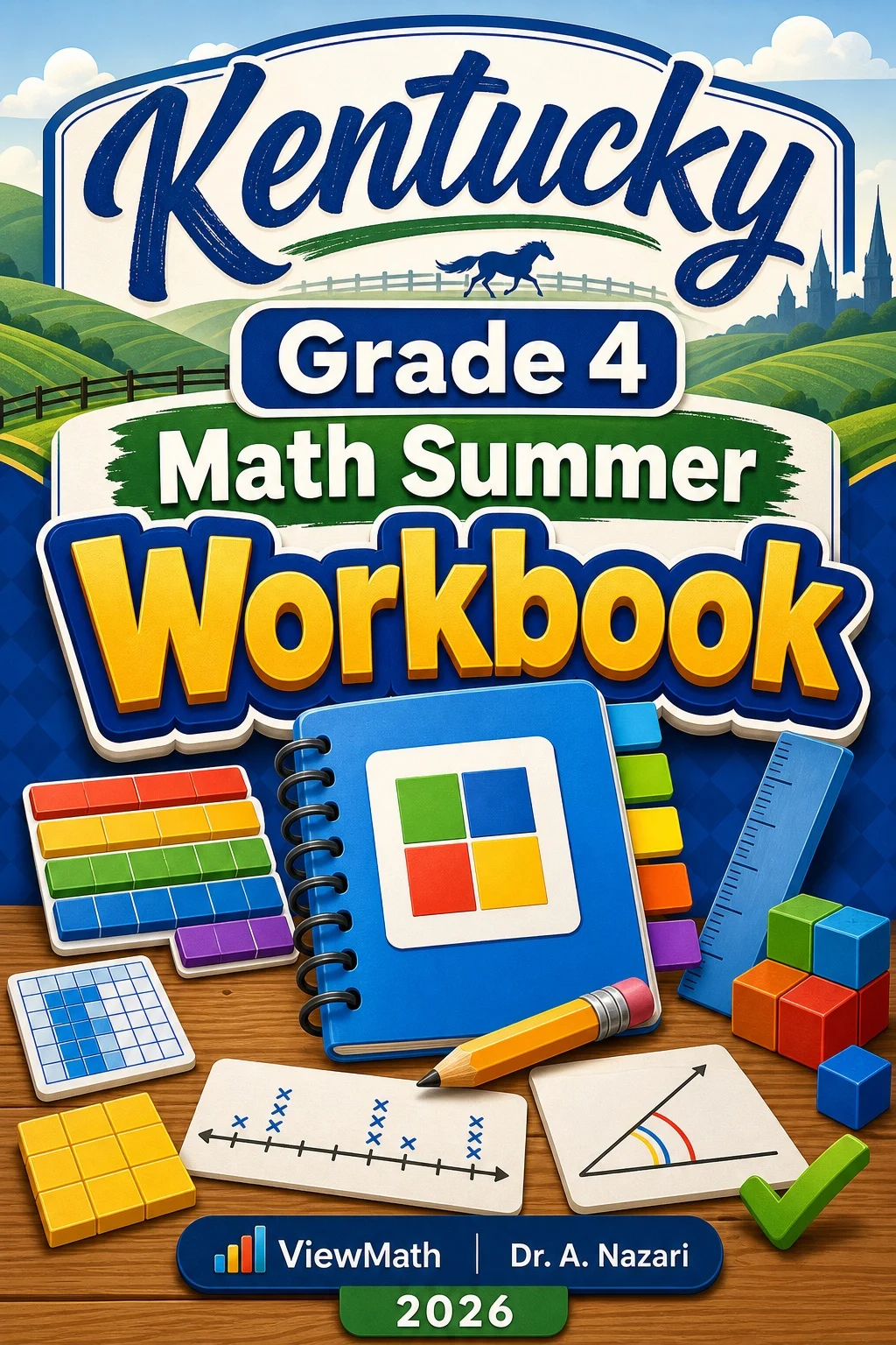 Kentucky KSA Grade 4 Math Summer Review Workbook