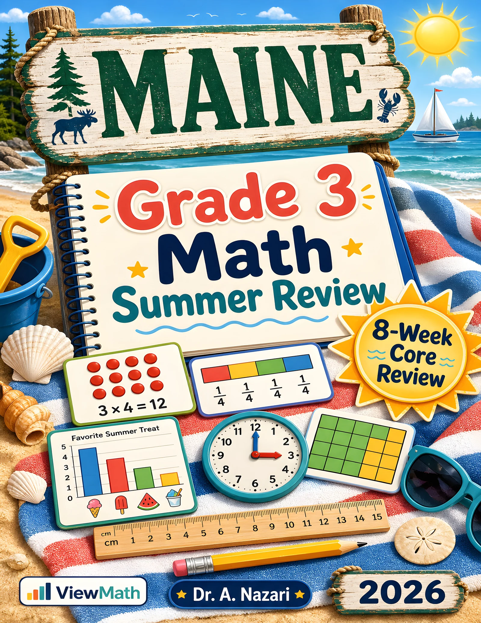 Maine MTYA Grade 3 Math Summer Review