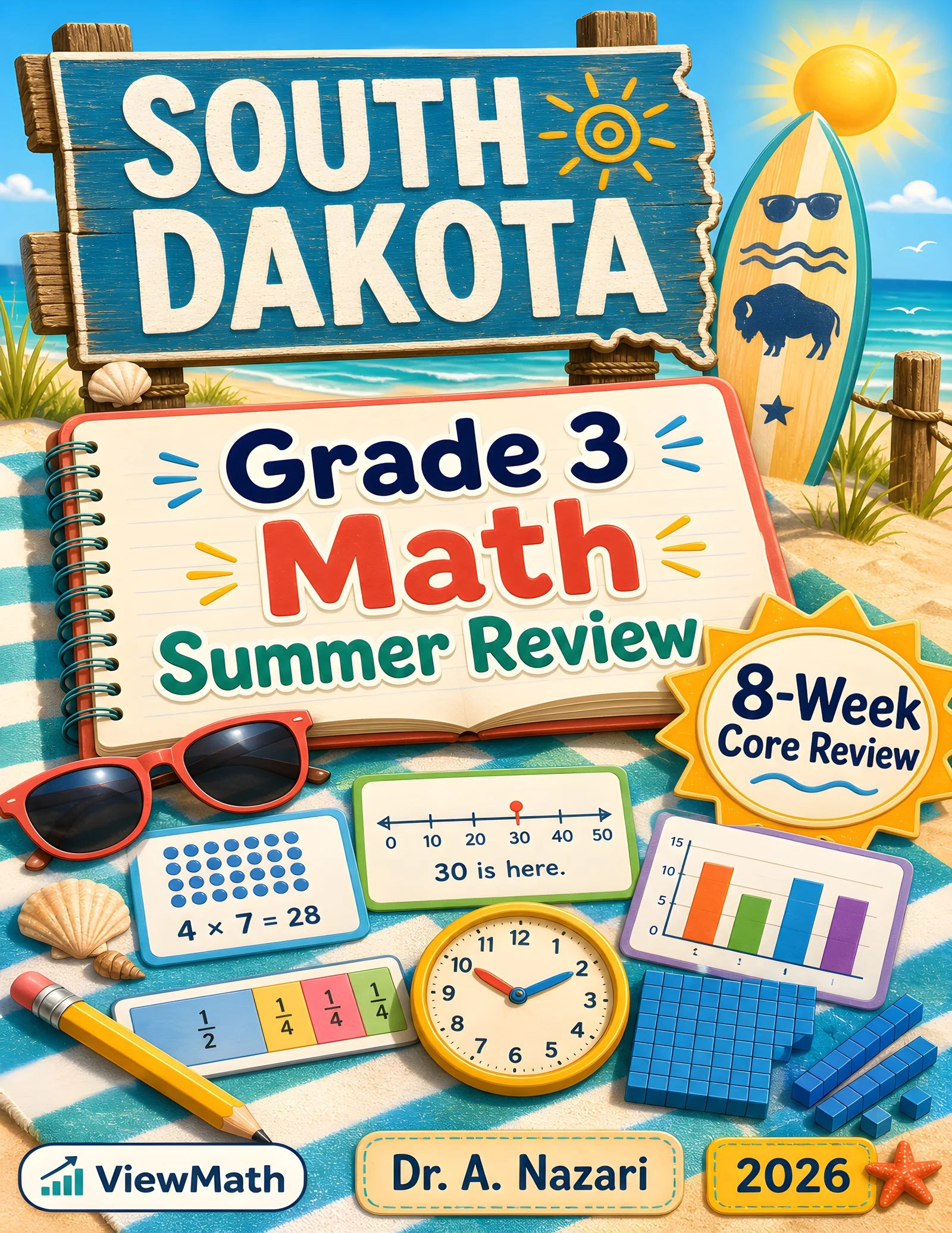 South Dakota SBA Grade 3 Math Summer Review