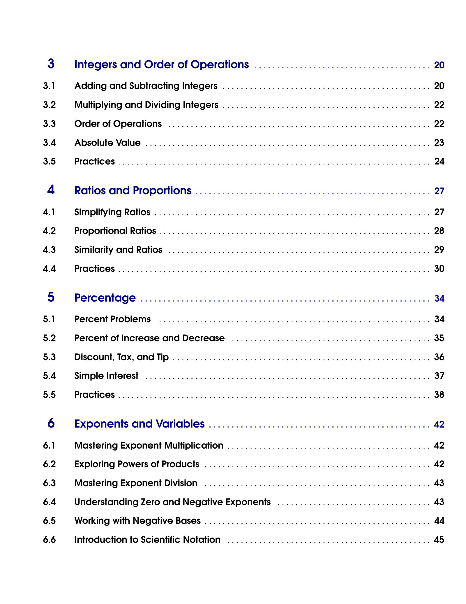 Representative ViewMath book learning or practice page