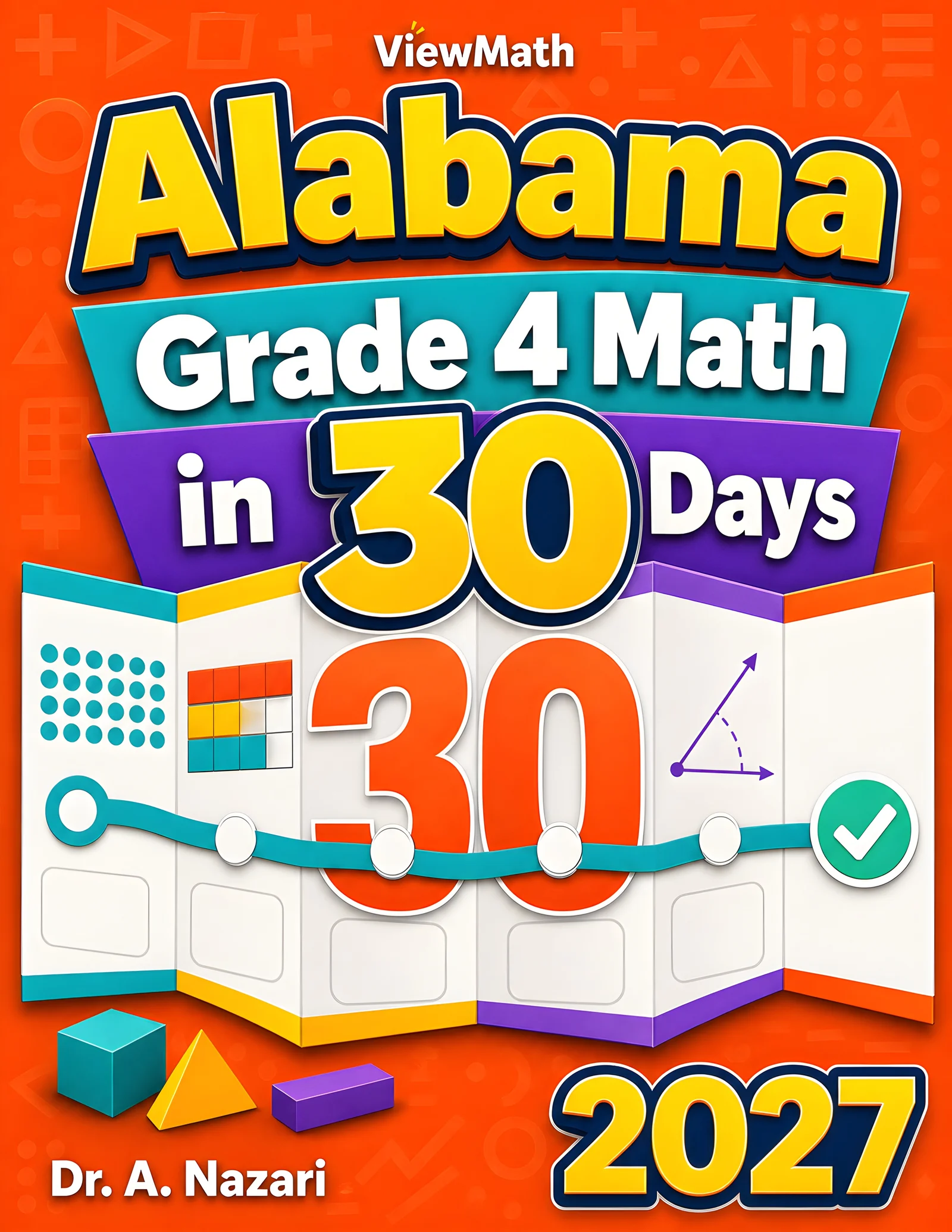 Alabama ACAP Grade 4 Math in 30 Days