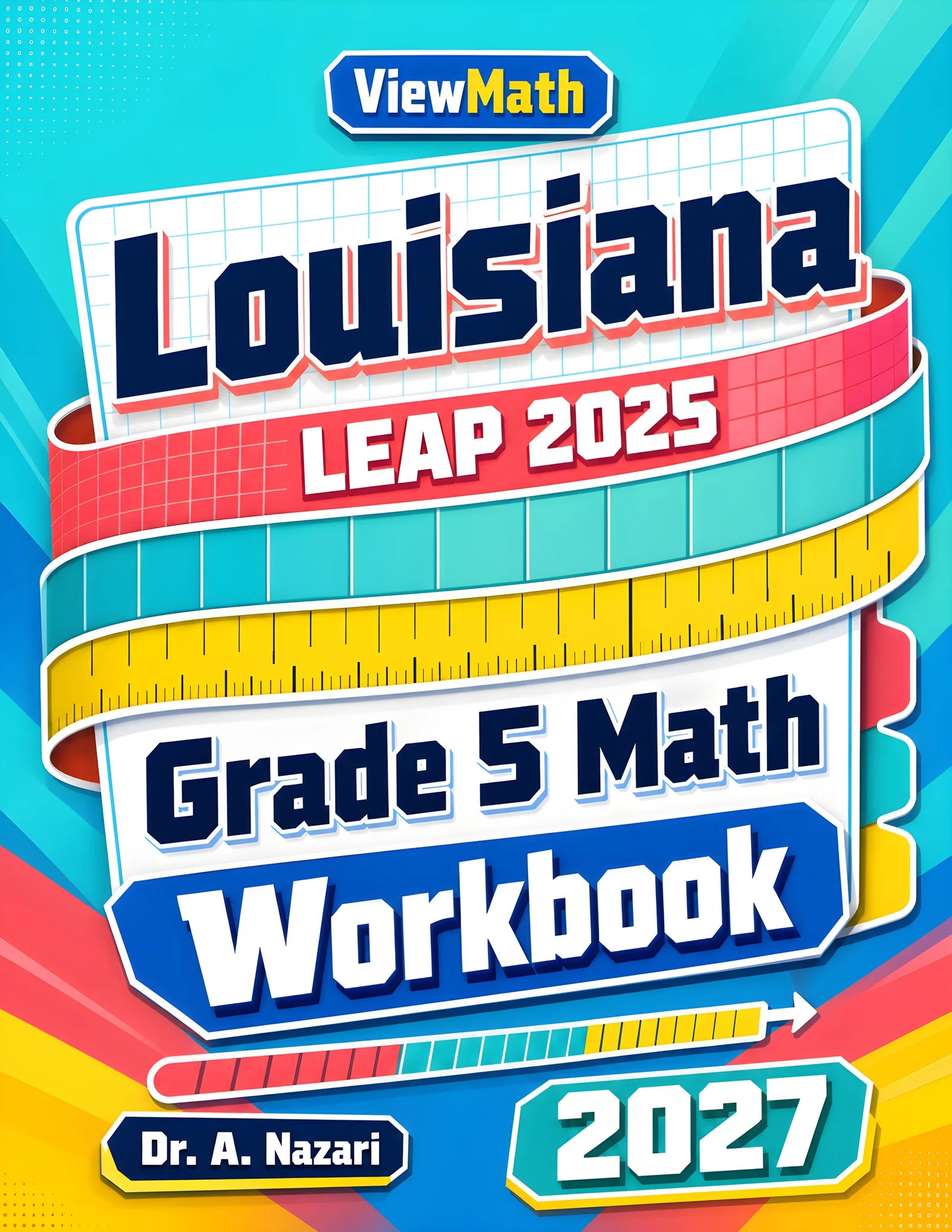 Louisiana LEAP 2025 Grade 5 Math Workbook