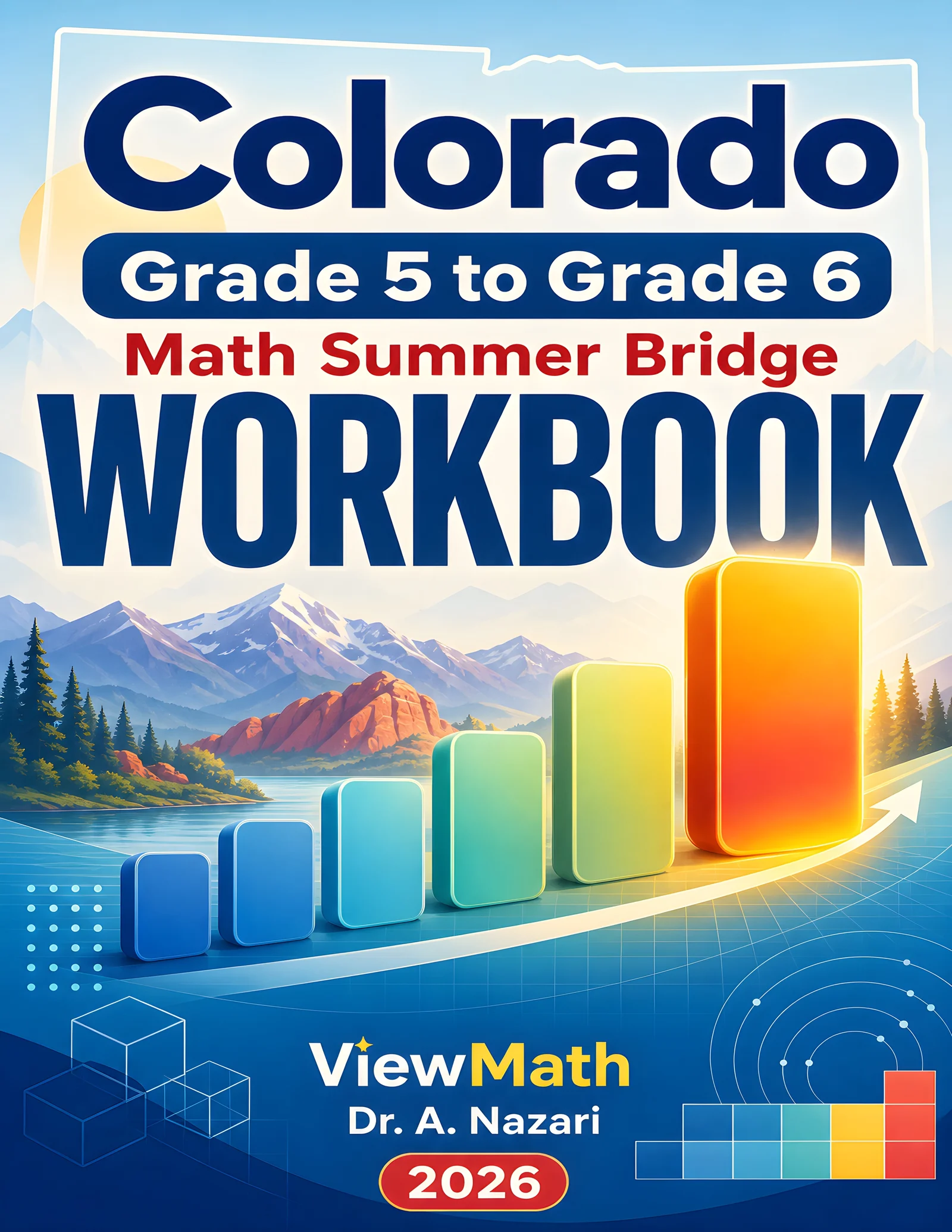 Colorado CMAS Grade 5 Math Summer Bridge Workbook