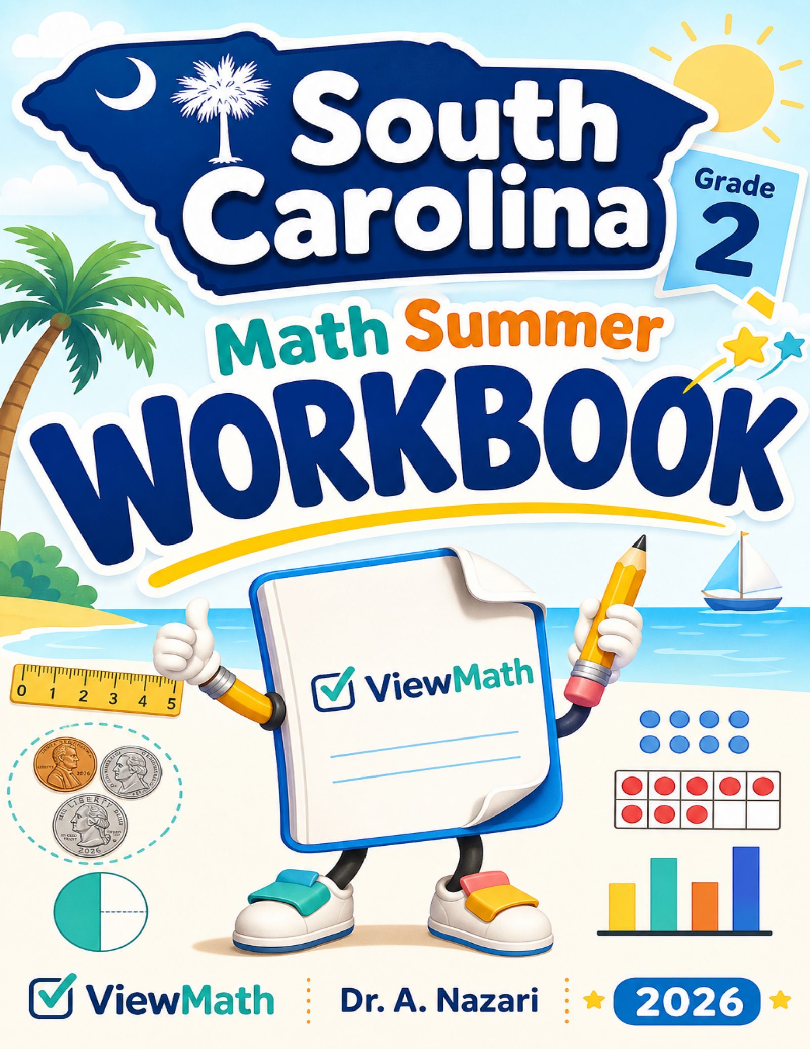South Carolina Grade 2 Math Summer Workbook