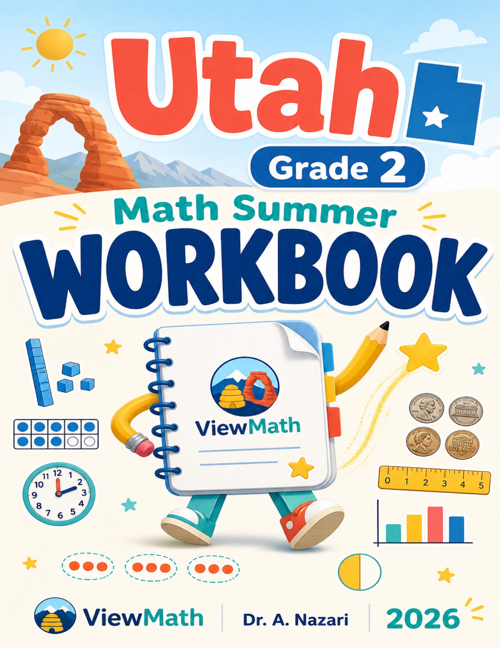 Utah Grade 2 Math Summer Workbook
