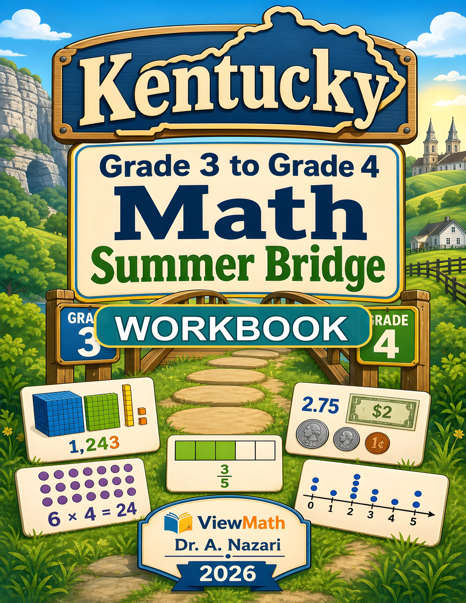 Kentucky KSA Grade 3 Math Summer Bridge Workbook