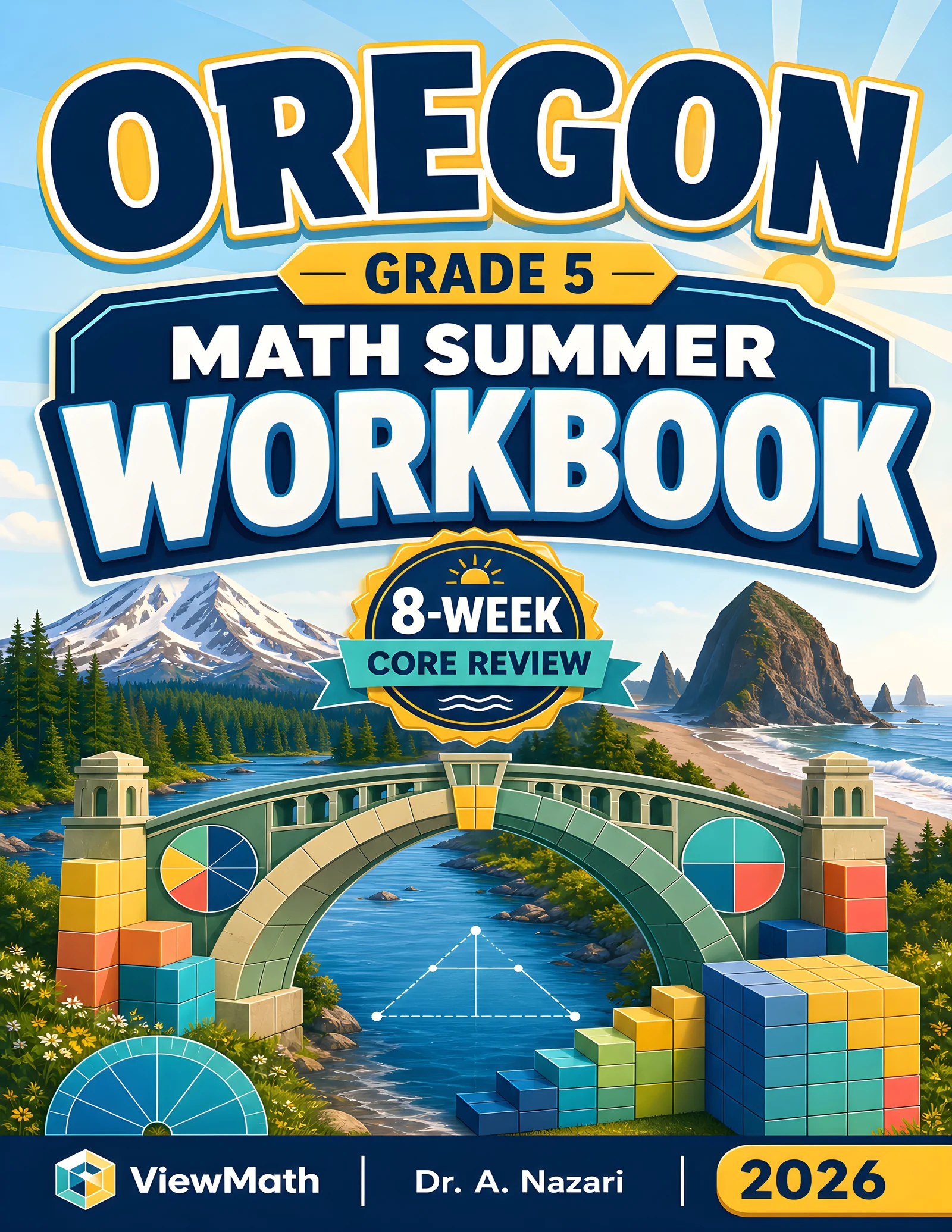Oregon OSAS Grade 5 Math Summer Review Workbook