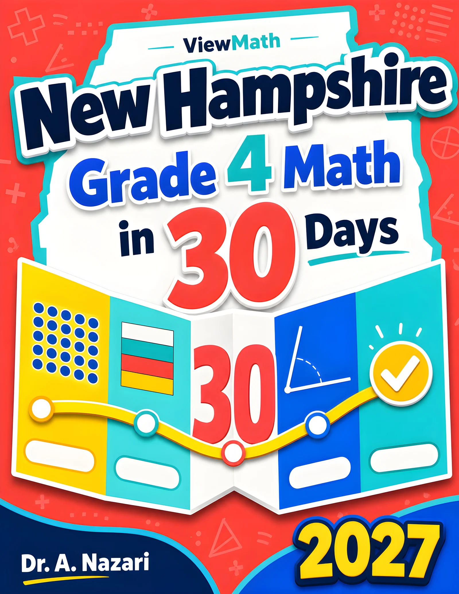 New Hampshire NH SAS Grade 4 Math in 30 Days