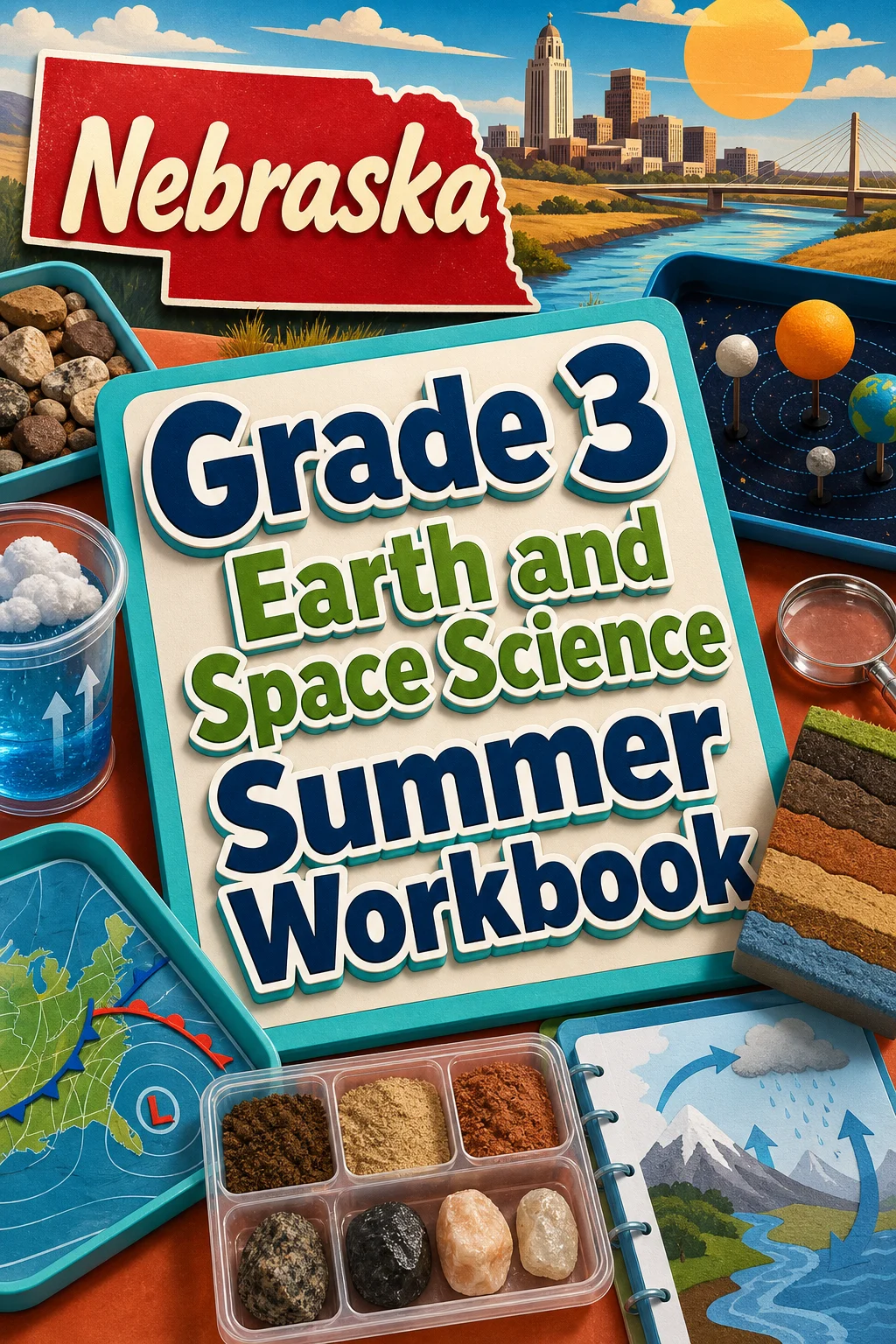 Nebraska Grade 3 Earth and Space Science Summer Workbook
