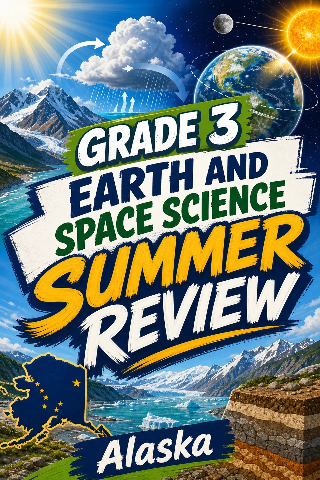 Alaska Grade 3 Earth and Space Science Summer Review