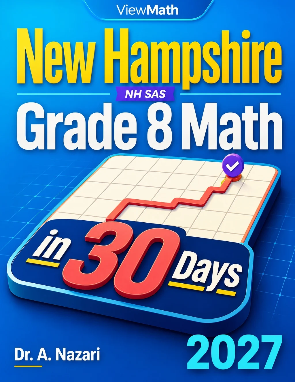 New Hampshire NH SAS Grade 8 Math in 30 Days