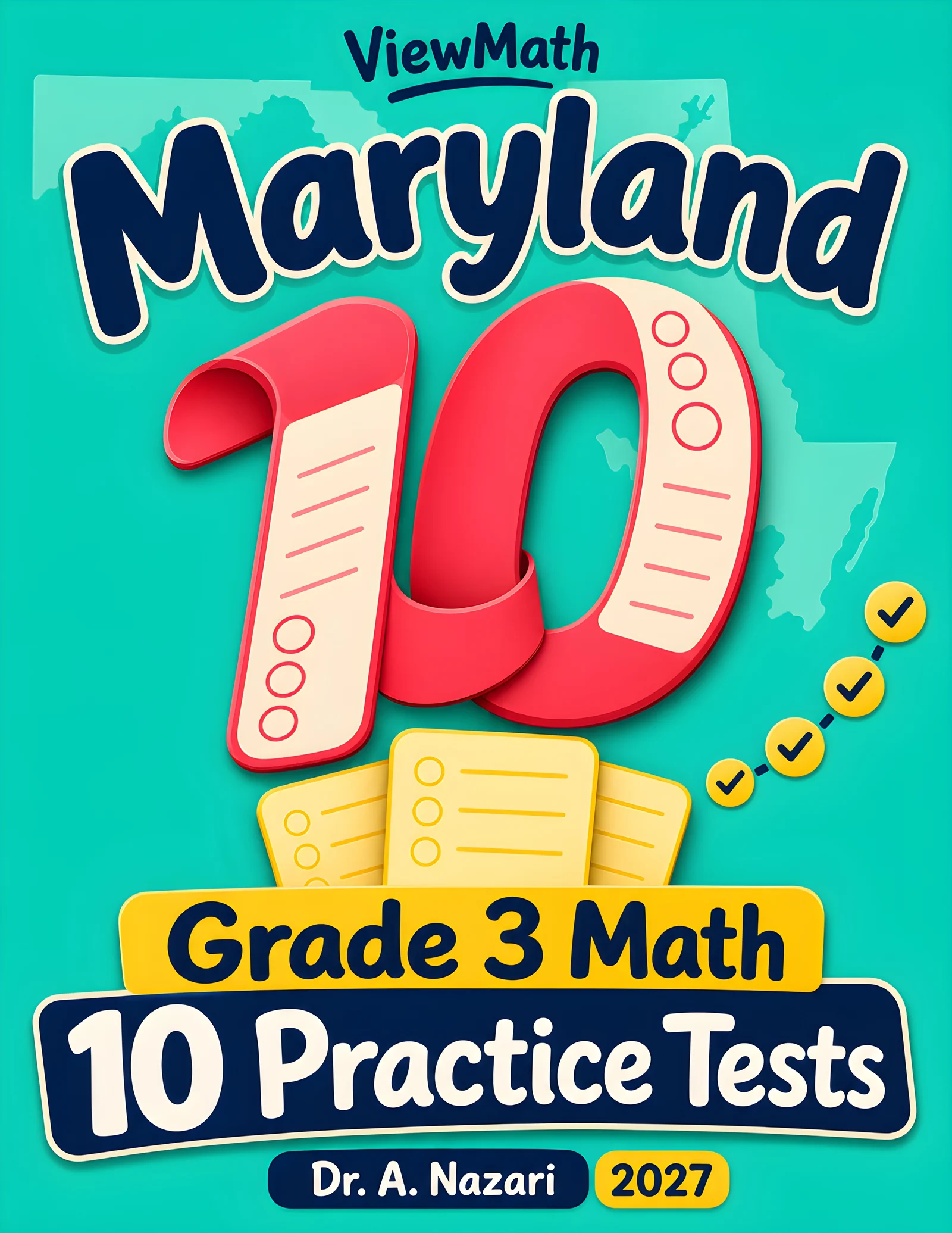 10 Maryland MCAP Grade 3 Math Practice Tests