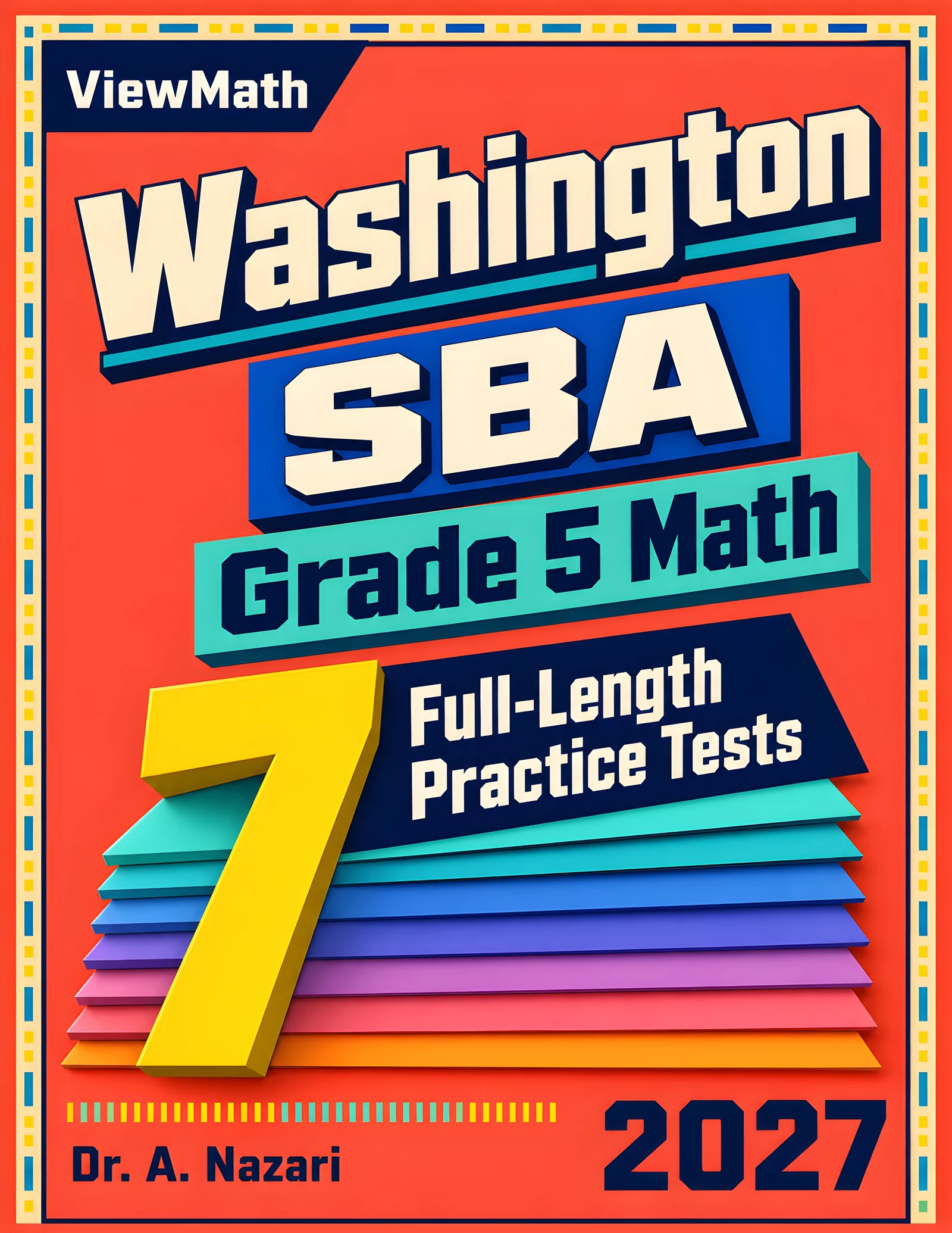 7 Washington SBA Grade 5 Math Practice Tests