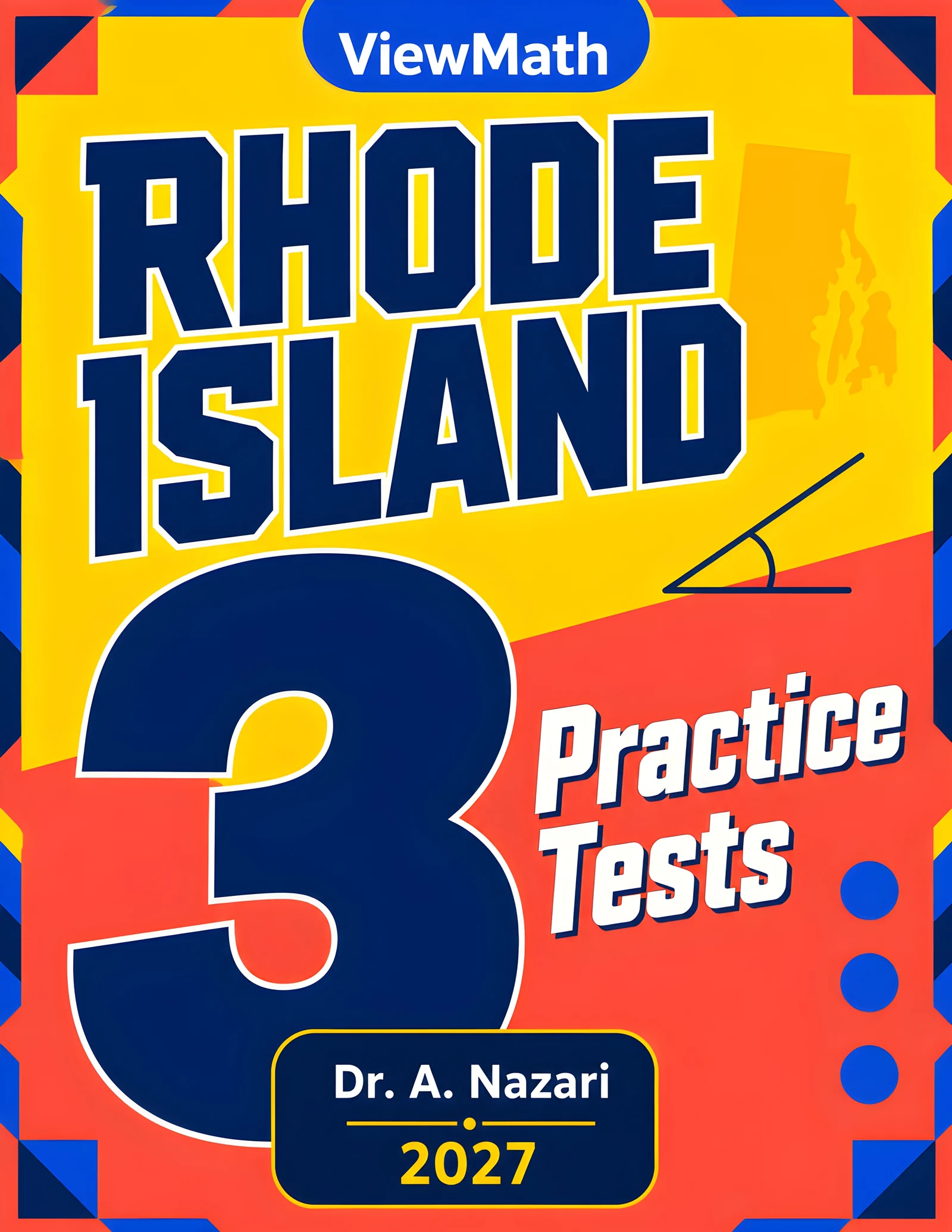 Rhode Island RICAS Grade 4 Math Practice Tests Bundle: 25 Full-Length Tests