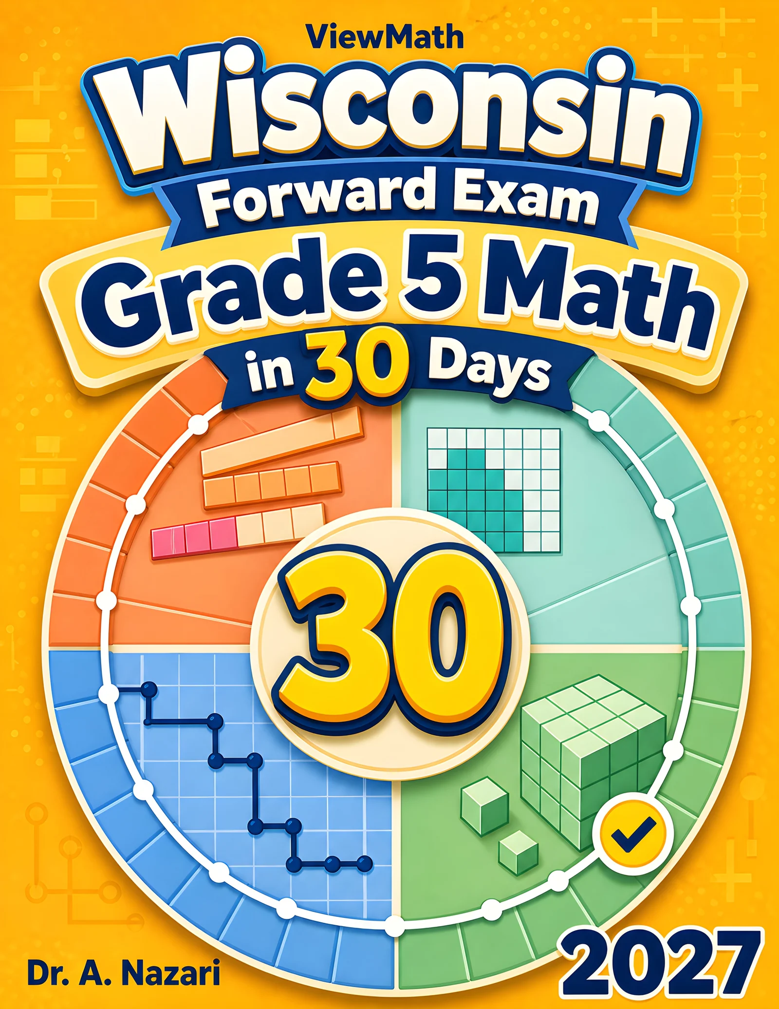 Wisconsin Forward Exam Grade 5 Math in 30 Days