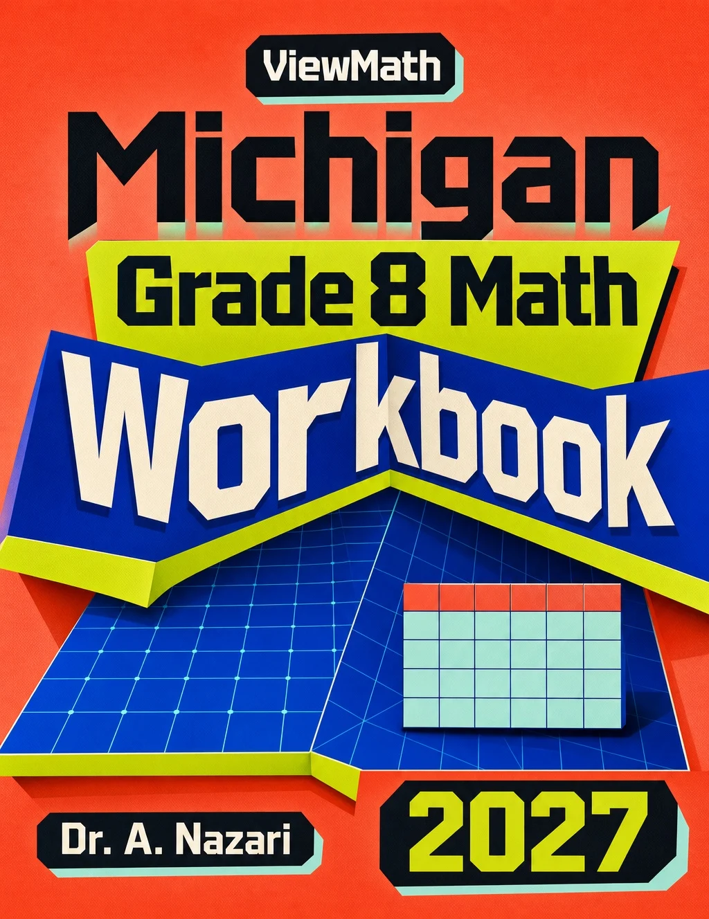 Michigan M-STEP Grade 8 Math Workbook