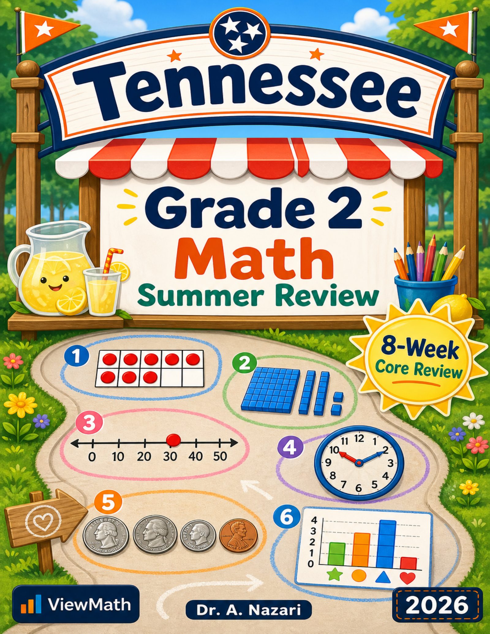 Tennessee Grade 2 Math Summer Review