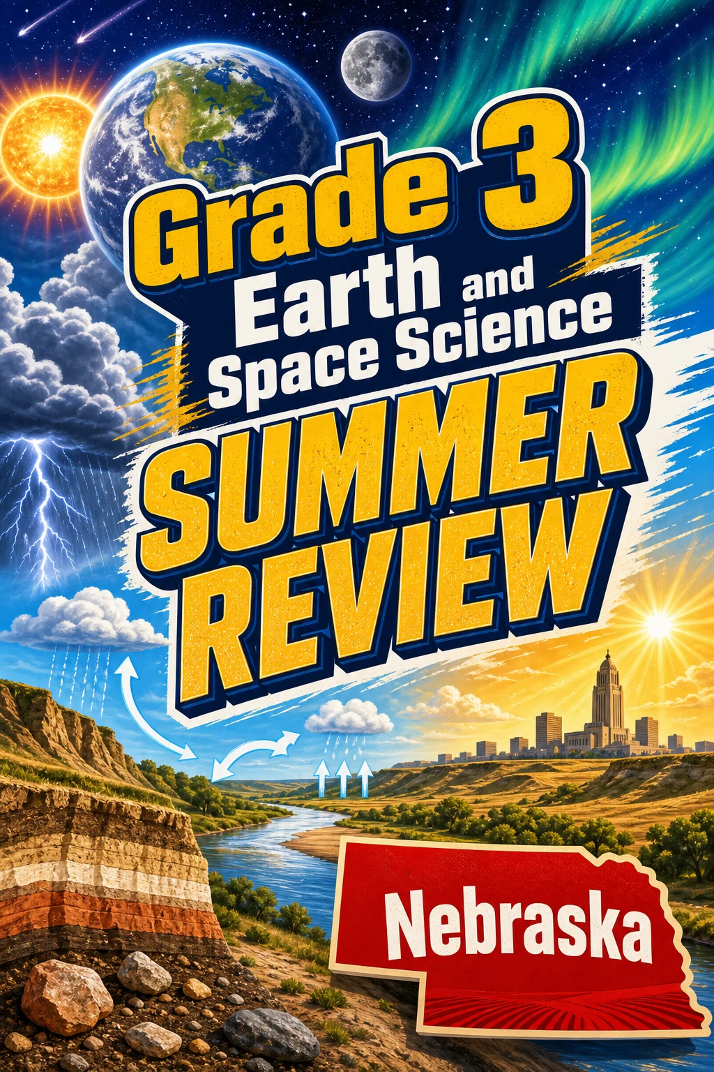 Nebraska Grade 3 Earth and Space Science Summer Review