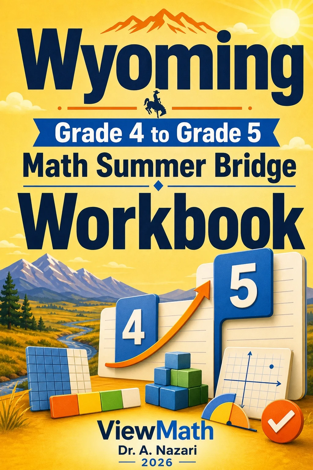 Wyoming WY-TOPP Grade 4 Math Summer Bridge Workbook