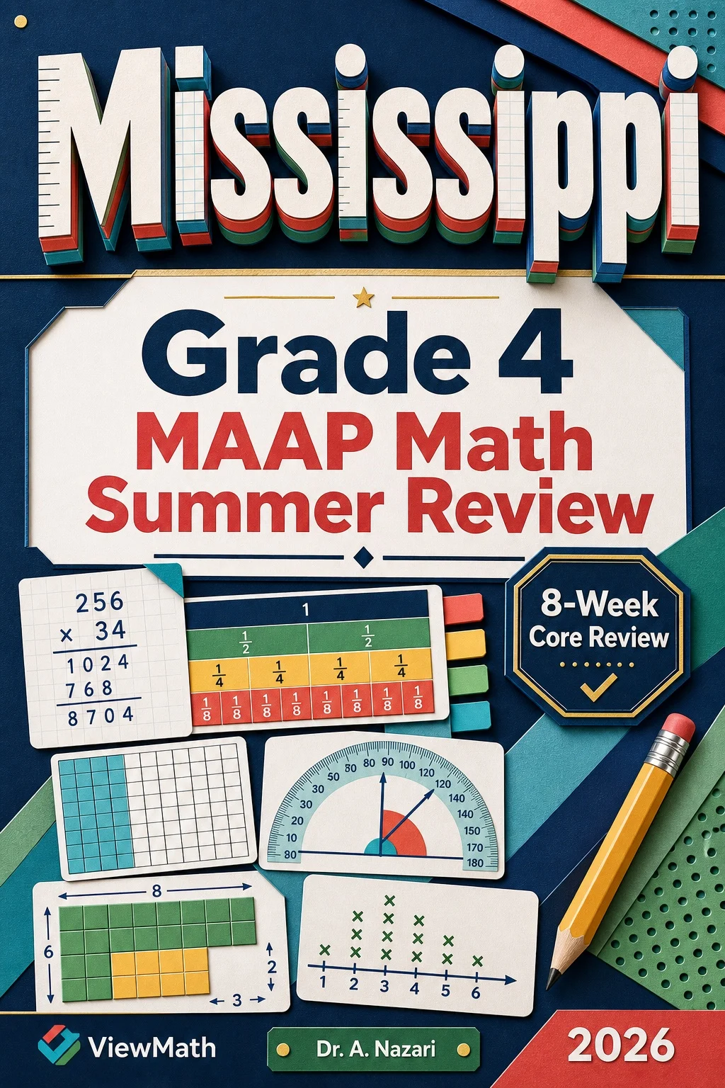 Mississippi MAAP Grade 4 Math Summer Review