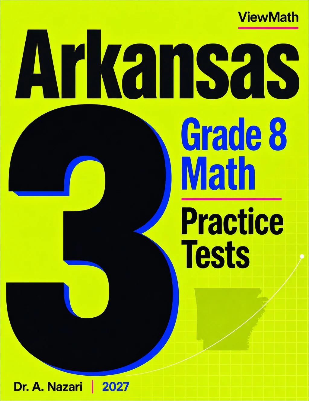 Arkansas ATLAS Grade 8 Math Practice Tests Bundle: 25 Unique Full-Length Tests