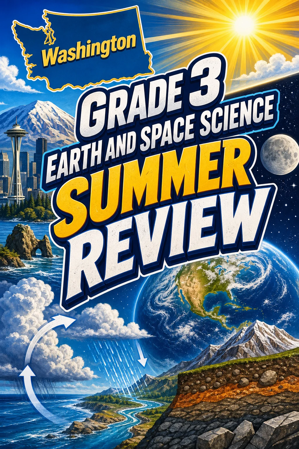Washington Grade 3 Earth and Space Science Summer Review