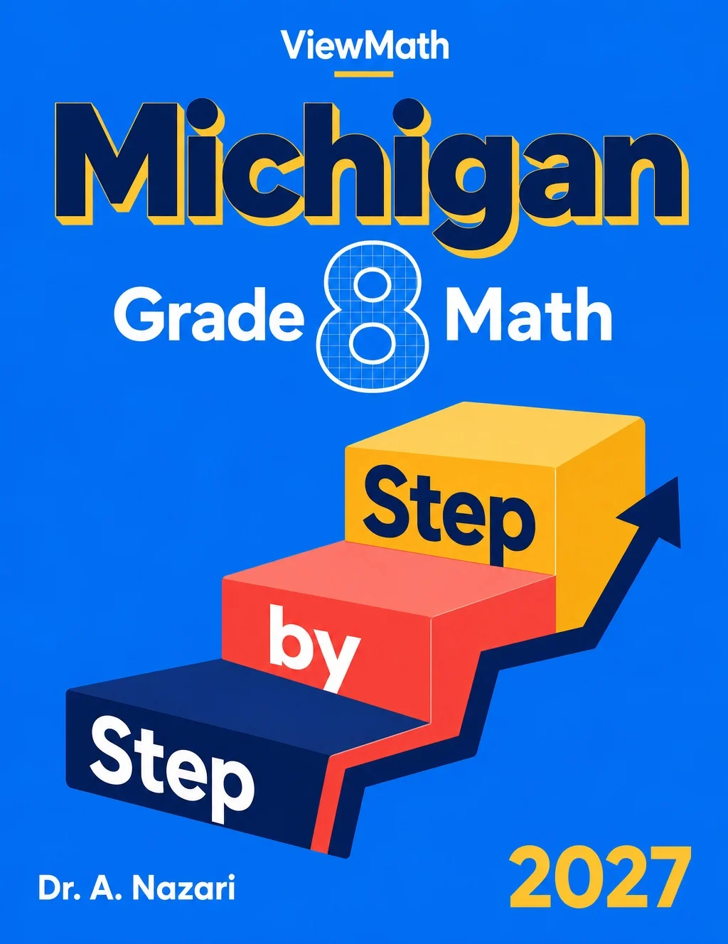 Michigan M-STEP Grade 8 Math Step by Step