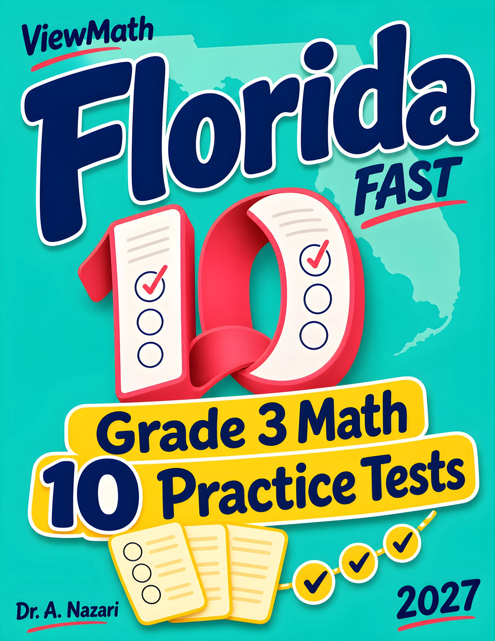 10 Florida FAST Grade 3 Math Practice Tests