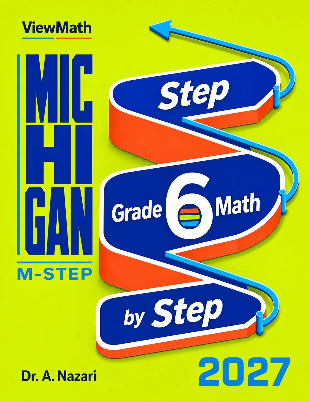 Michigan M-STEP Grade 6 Math Step by Step