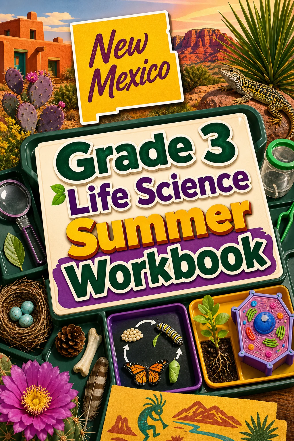 New Mexico Grade 3 Life Science Summer Workbook