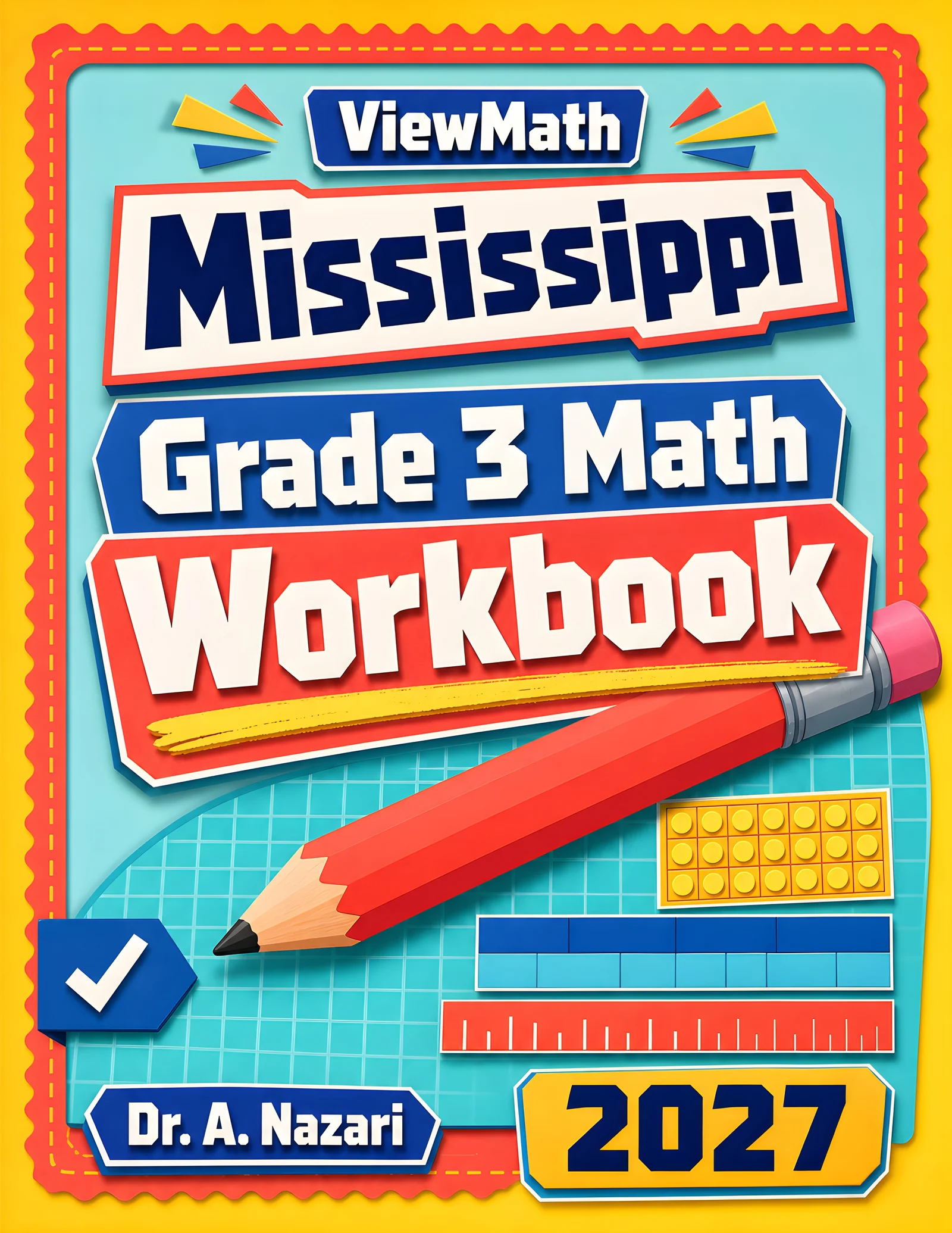 Mississippi MAAP Grade 3 Math Workbook