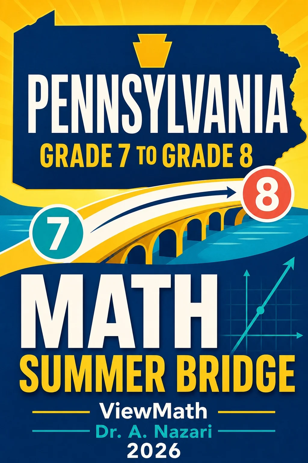 Pennsylvania PSSA Grade 7 to Grade 8 Math Summer Bridge