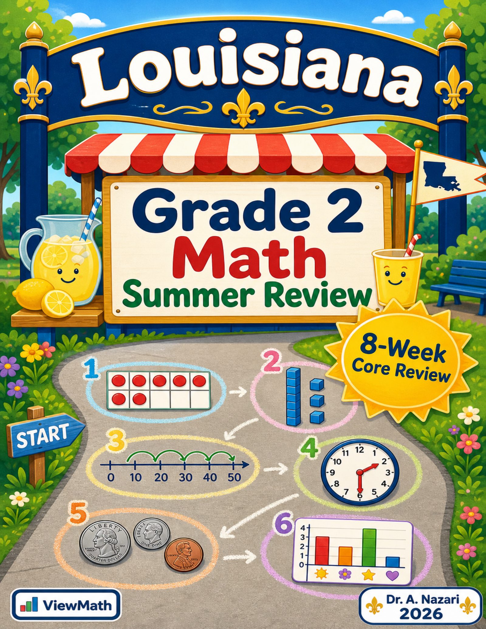 Louisiana Grade 2 Math Summer Review