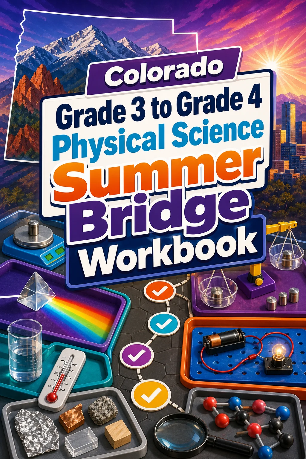 Colorado Grade 3 to Grade 4 Physical Science Summer Bridge Workbook